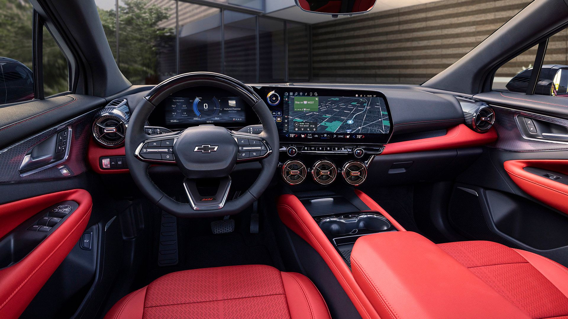 Interior do Chevrolet Blazer SS 2024