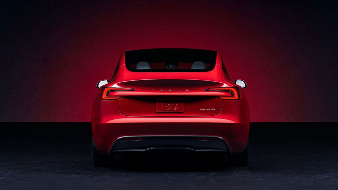2024 Model 3 Highland Performance Spoiler für Tesla