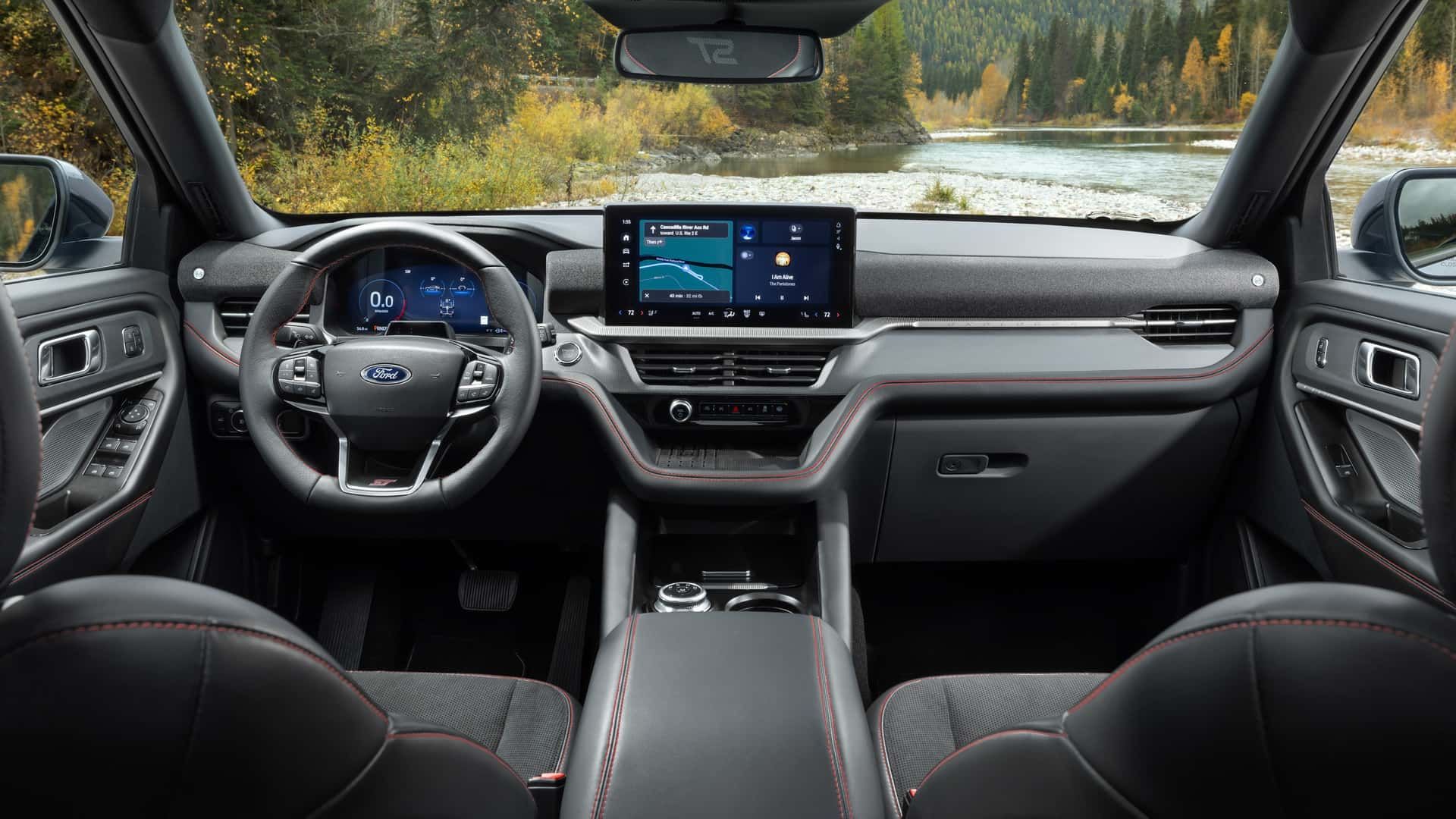 How Ford Combines Luxury And Performance In The New 2025 Explorer ST