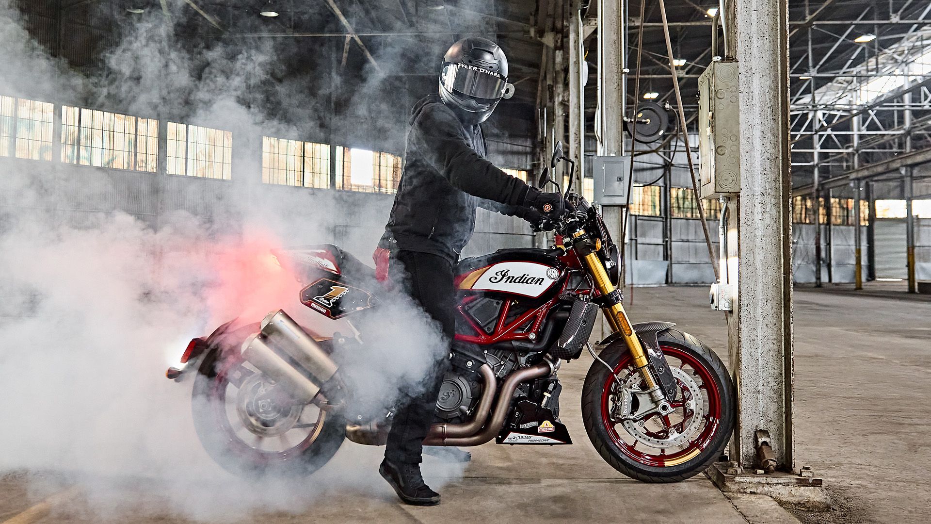 Novo 2024 Indian FTR Roland Sands Design Super Hooligan Edição Limitada
