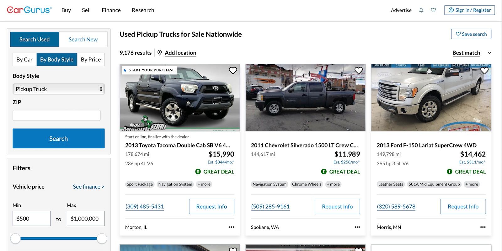 Here's The 10 Best Places For Your Next Used Truck Purchase