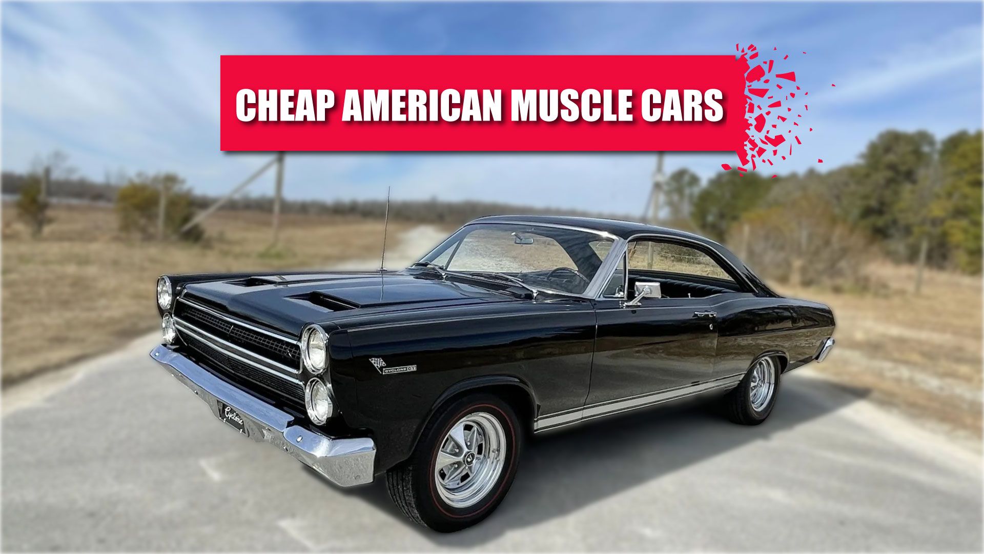 Cheap Muscle cars featured image