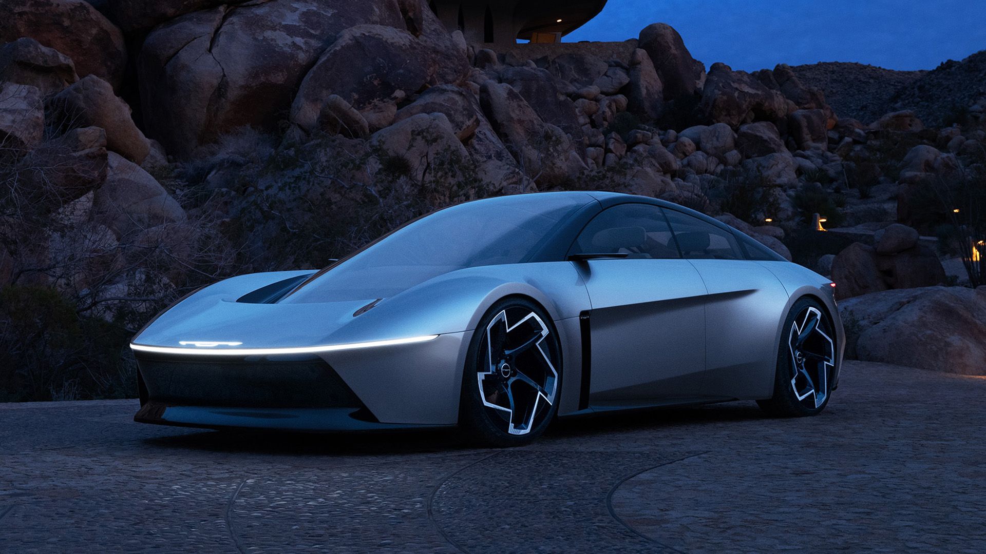 Chrysler Halcyon Concept full exterior view
