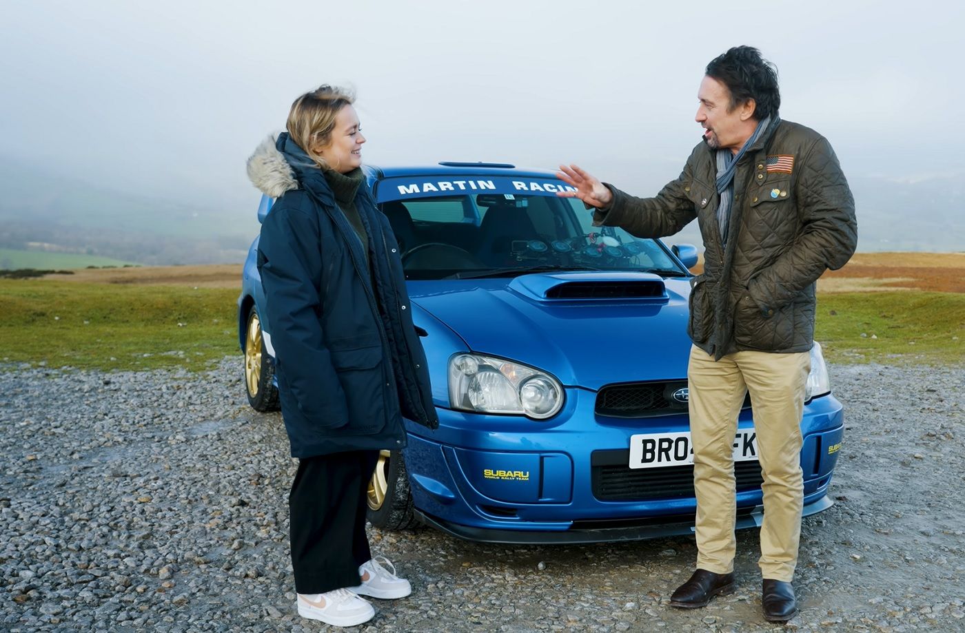 Richard Hammond's Daughter Takes Dad For Ride In Another Powerful Subaru