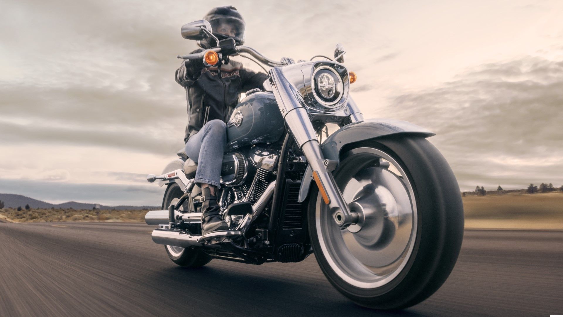 2024 Harley-Davidson Fat Boy HD wallpaper view