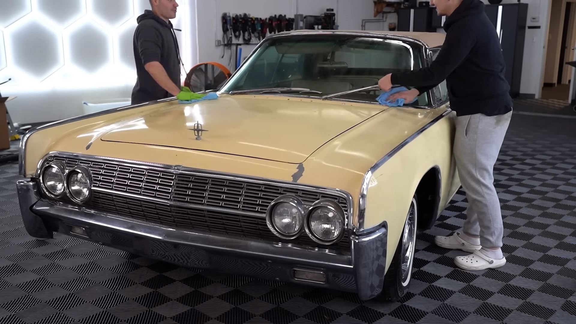 1962 Lincoln Continental Frente Direita