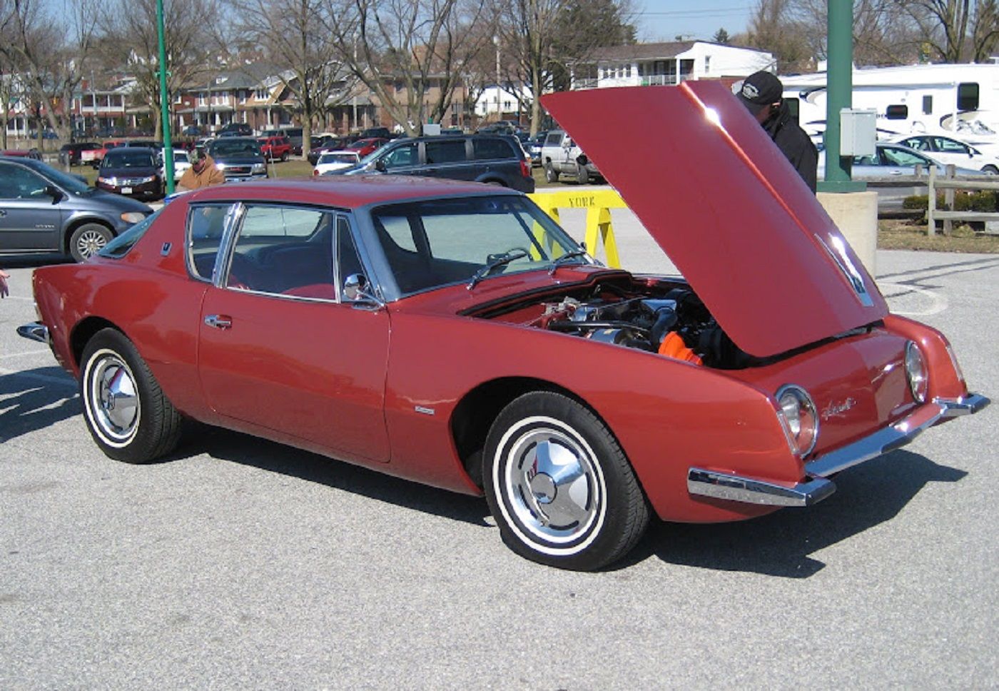 Studebaker Avanti Vermelho 1963