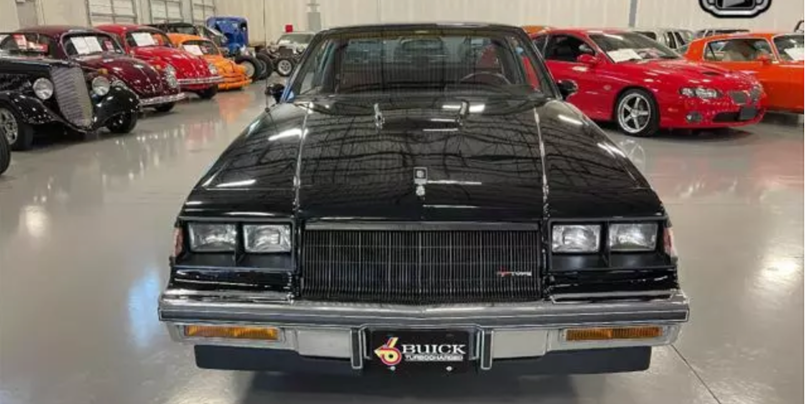 Buick Regal T-Type preto 1986 