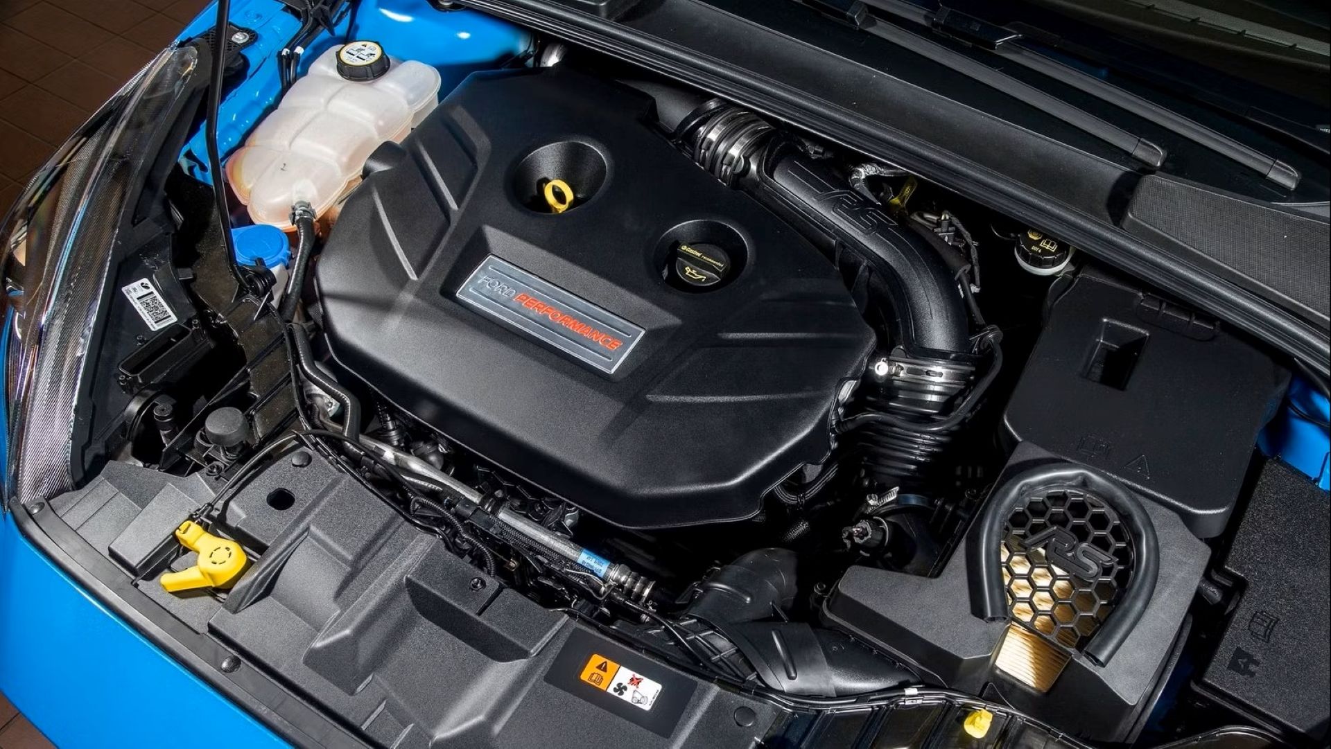 2016 Ford Focus RS EcoBoost Engine Bay