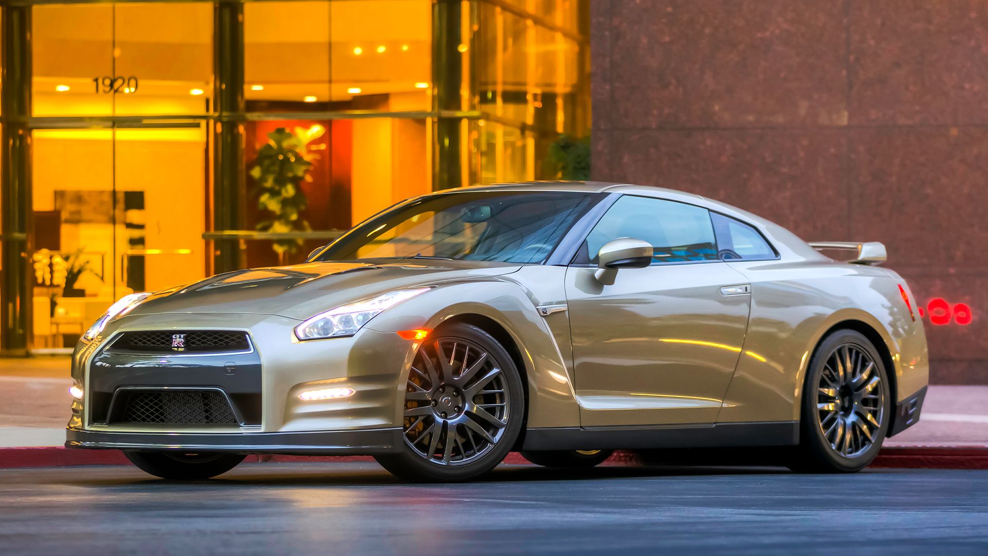 2016 Nissan GT-R parked 