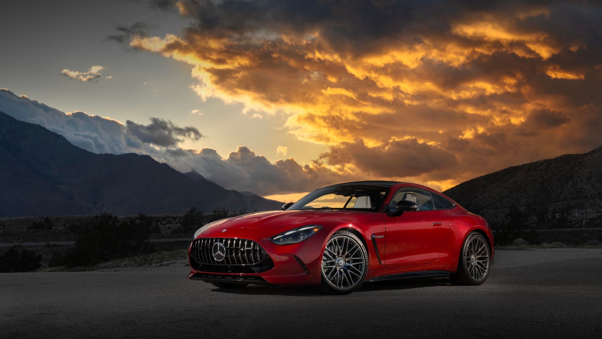 red 2024 Mercedes-AMG GT Featured Image