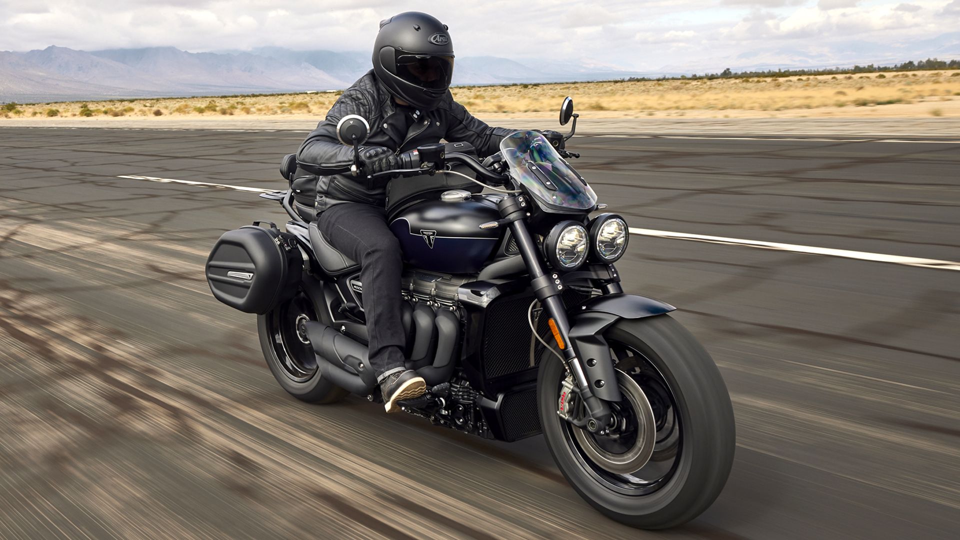 2024 Triumph Rocket 3 Storm GT most powerful cruiser motorcycle 