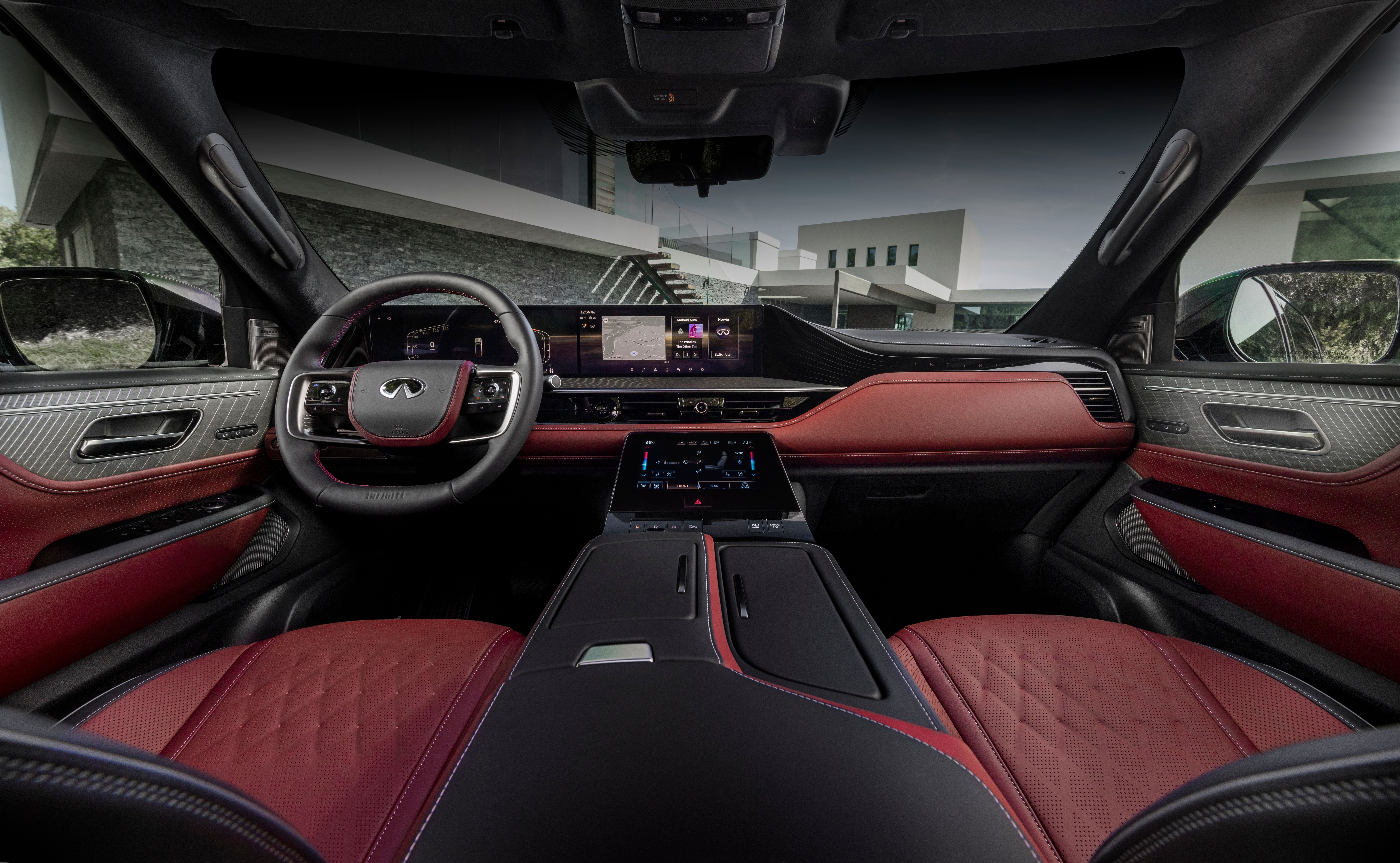 2025 Infiniti QX80 Interior frontal