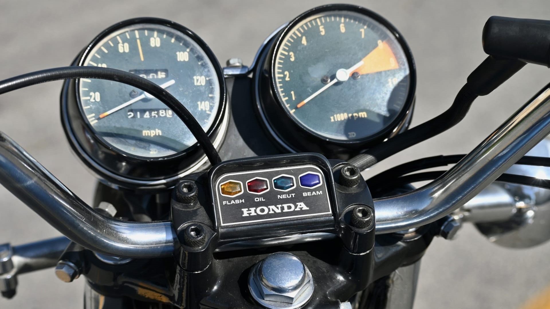 Painel de instrumentos Honda CB750
