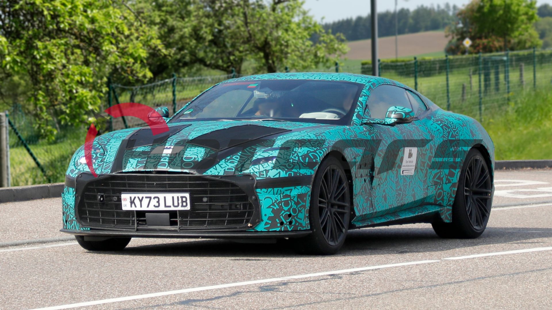 New Aston Martin DBS spy shot