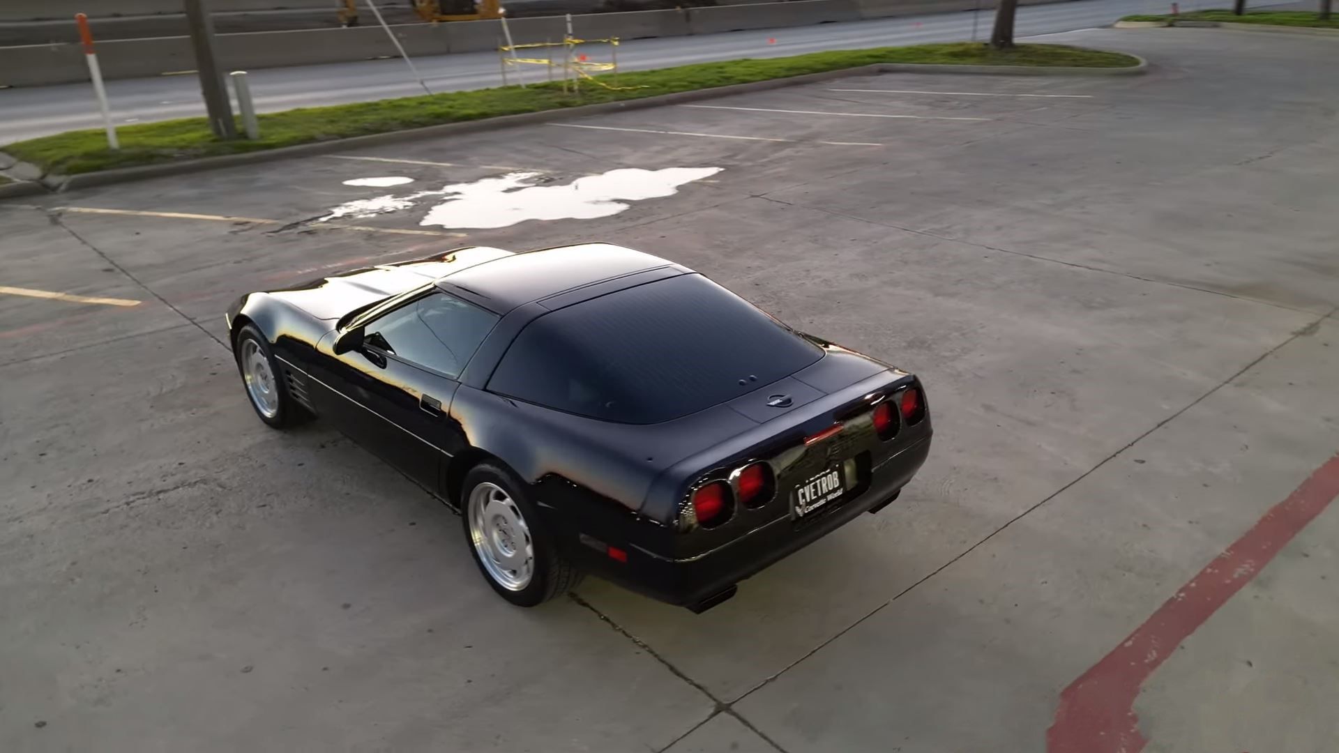 C4 Chevrolet Corveta traseira