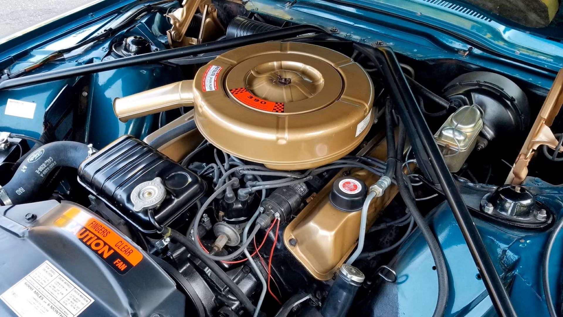 1965 Ford Thunderbird Engine Bay