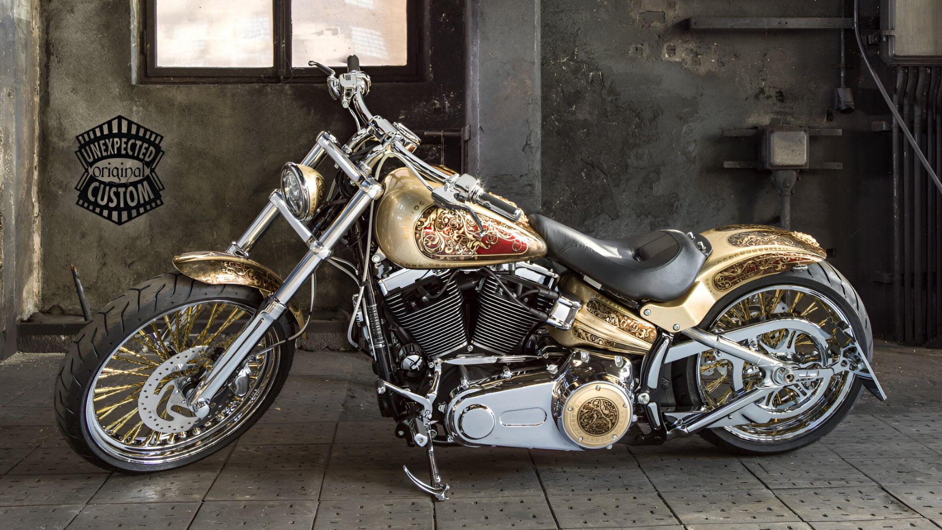Unexpected Custom Harley-Davidson "Medusa" Softail