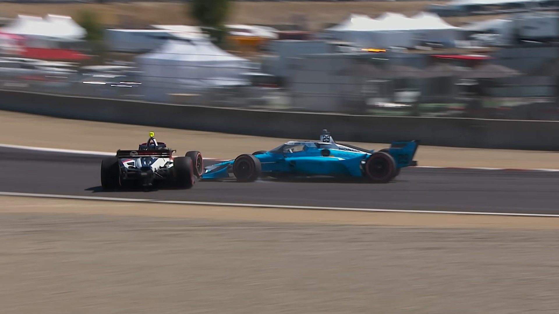 Acidente no Grande Prêmio da IndyCar de Monterey de 2023 em Laguna Seca