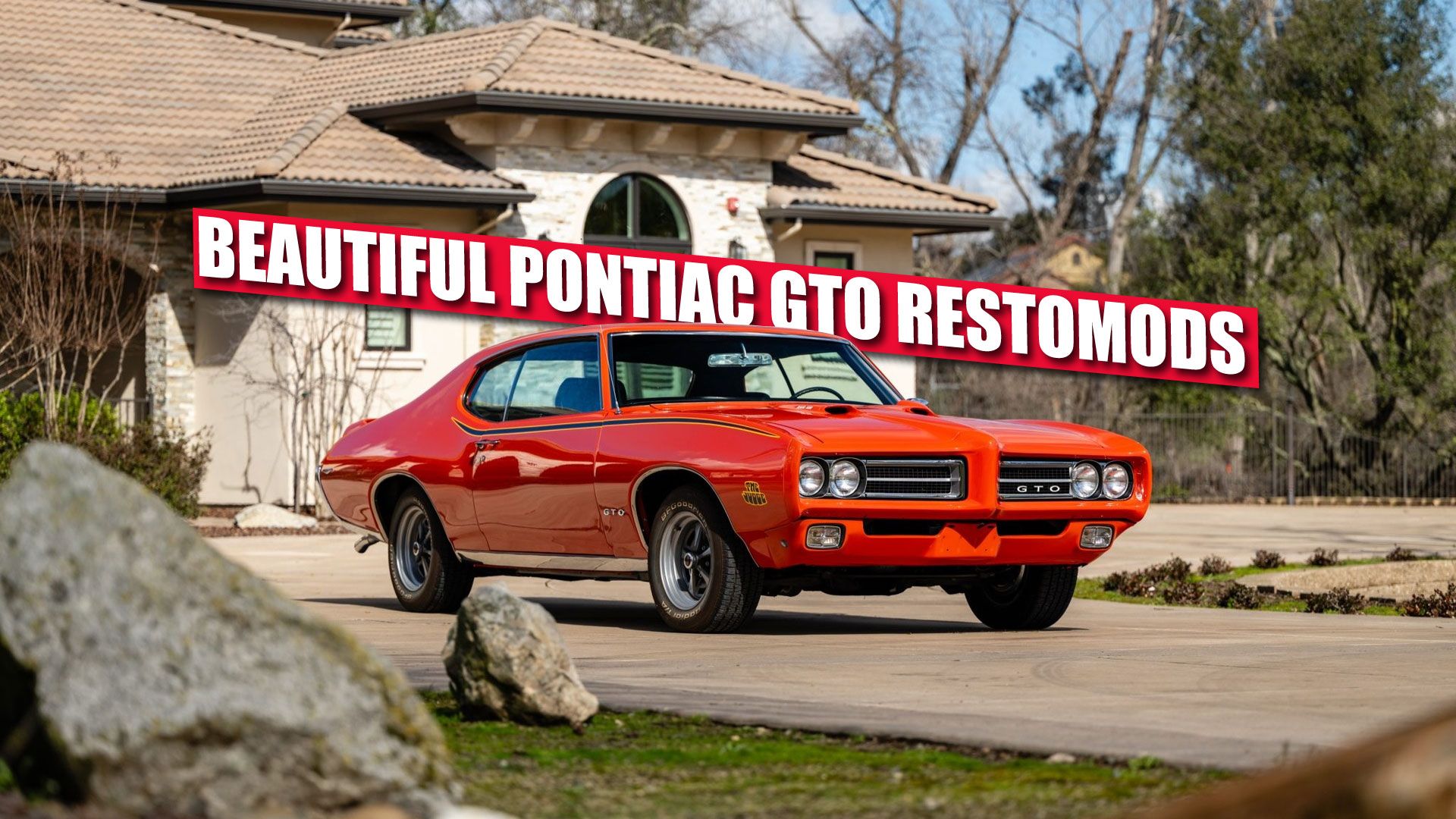 Pontiac Judge GTO front 3/4 shot