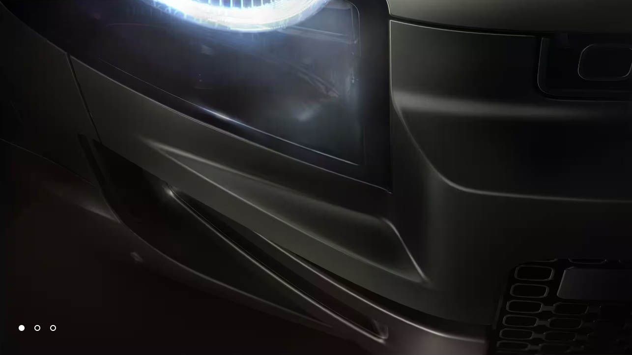 Land Rover Defender Tease 1 Faróis