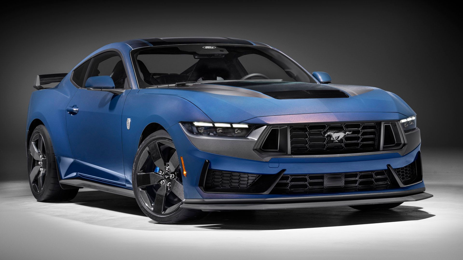 2024 Ford Mustang Dark Horse with Carbon Fiber Wheels.