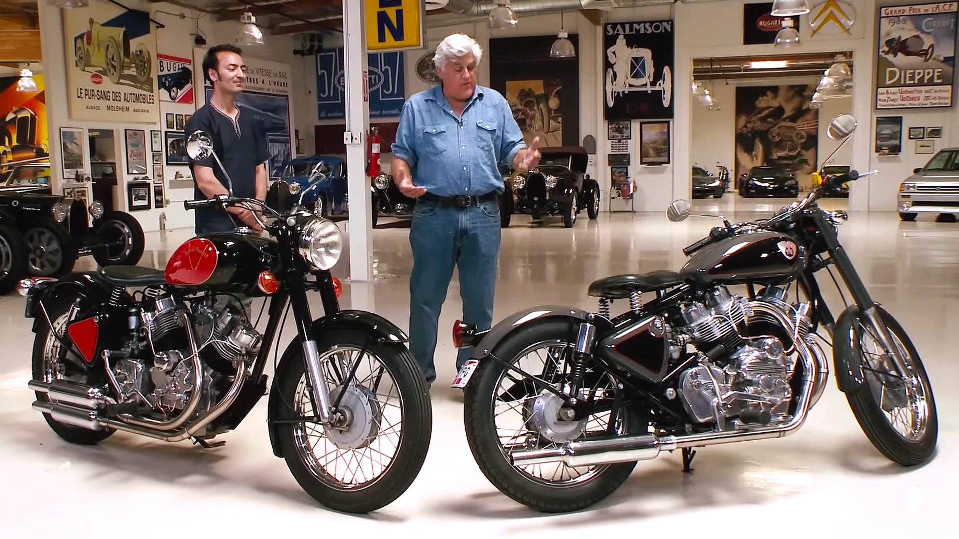 As motocicletas Musket V-Twin da garagem de Jay Leno