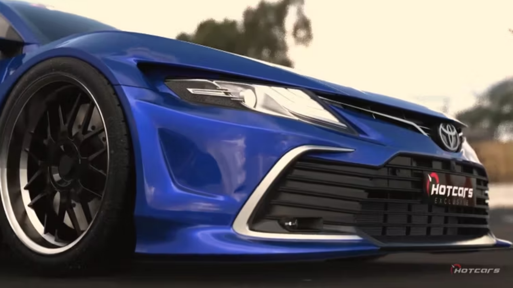 Toyota Camry Mid-Engine Sports Car HC render (front fascia)
