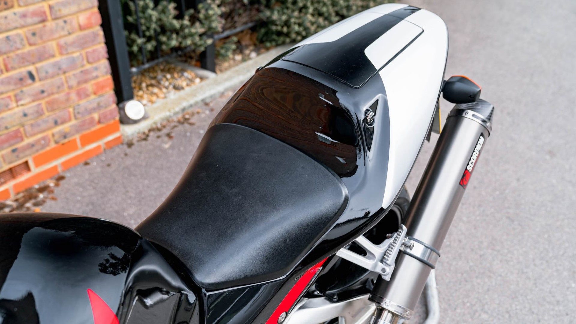 Design de assento HONDA VTR 1000 SP2 2005