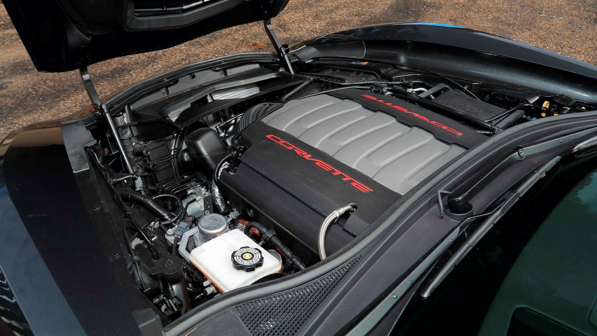 2017 Chevrolet Corvette Grand Sport Coupe Engine Bay