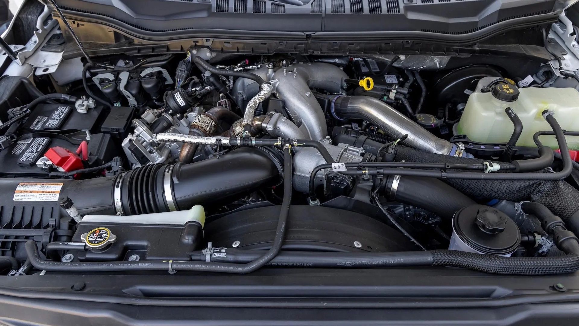 Ford 6.7-Liter PowerStroke V8 equipando um Ford F-250 2021  