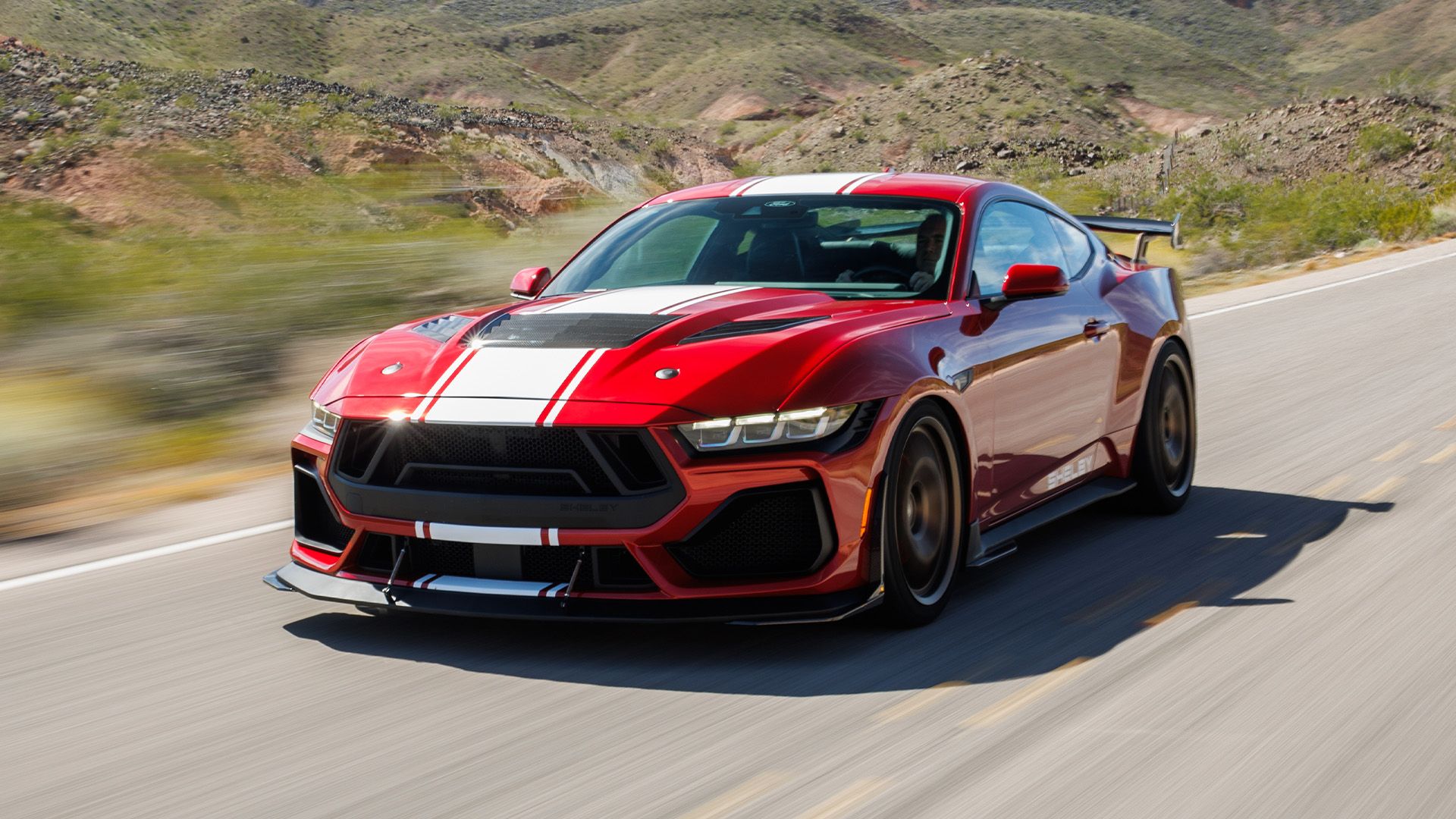 2024 Shelby Super Snake on the road