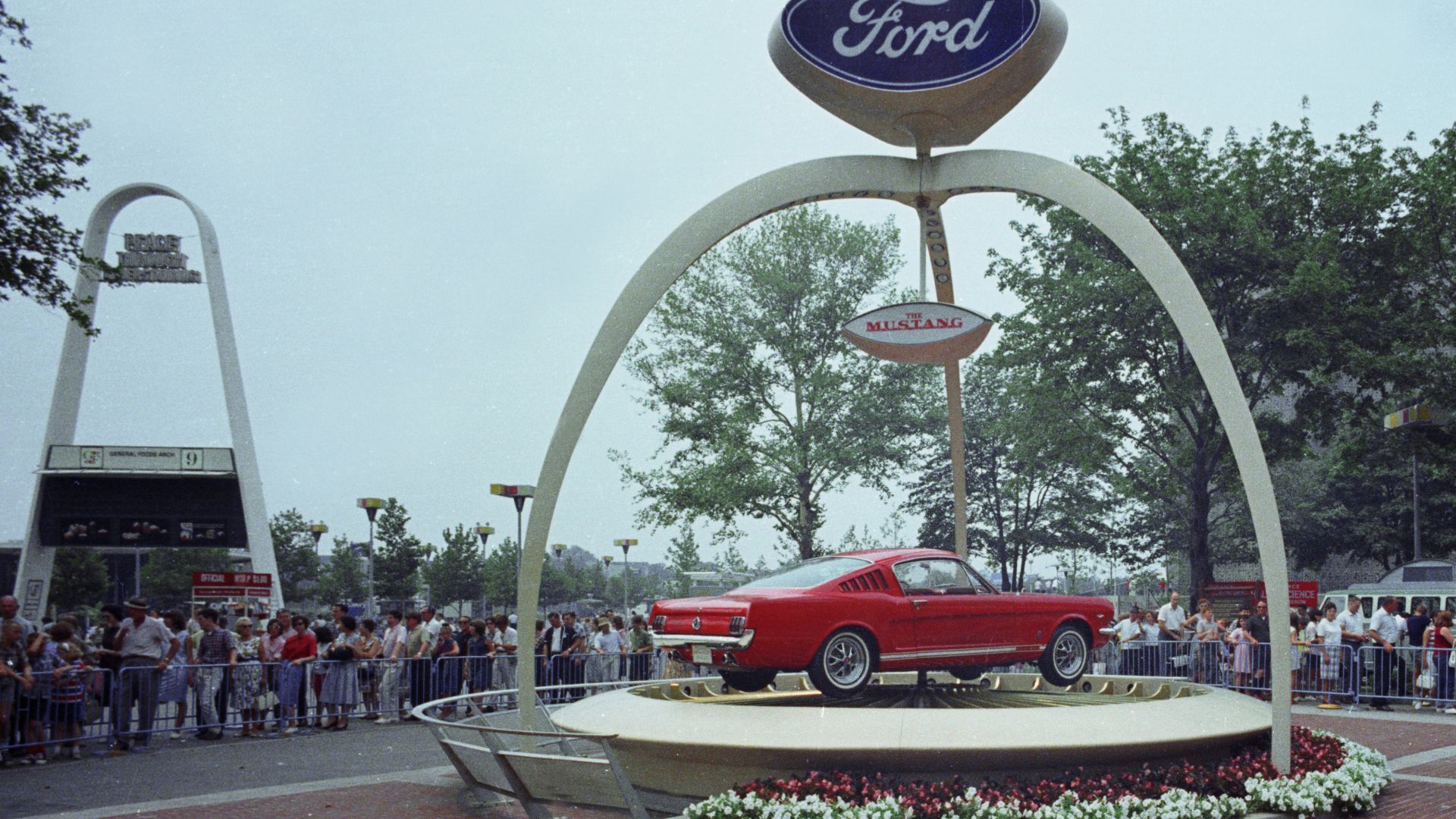 Mustang Pavilion at 1964 Worlds Fair