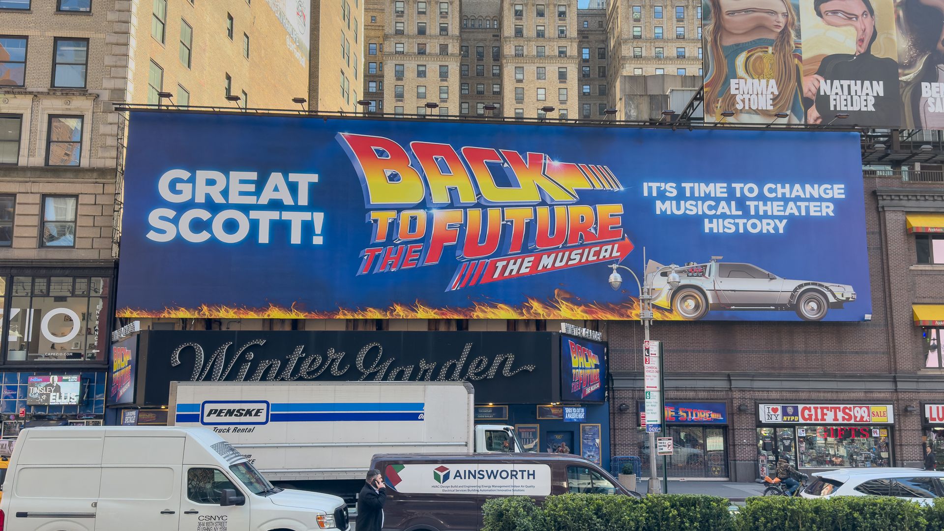 DeLorean On Broadway Behind The Scenes With Back To The Future The delorean-on-broadway-behind-the-scenes-with-back-to-the-future-the