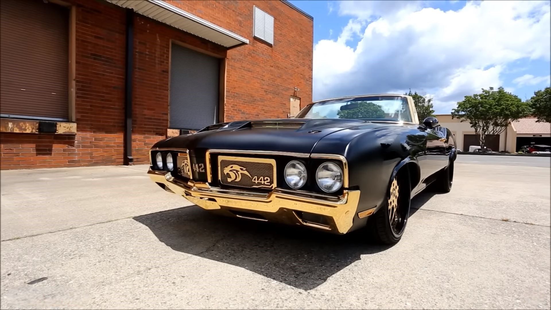 Cam Newton's Oldsmobile 442 Cutlass Front Right