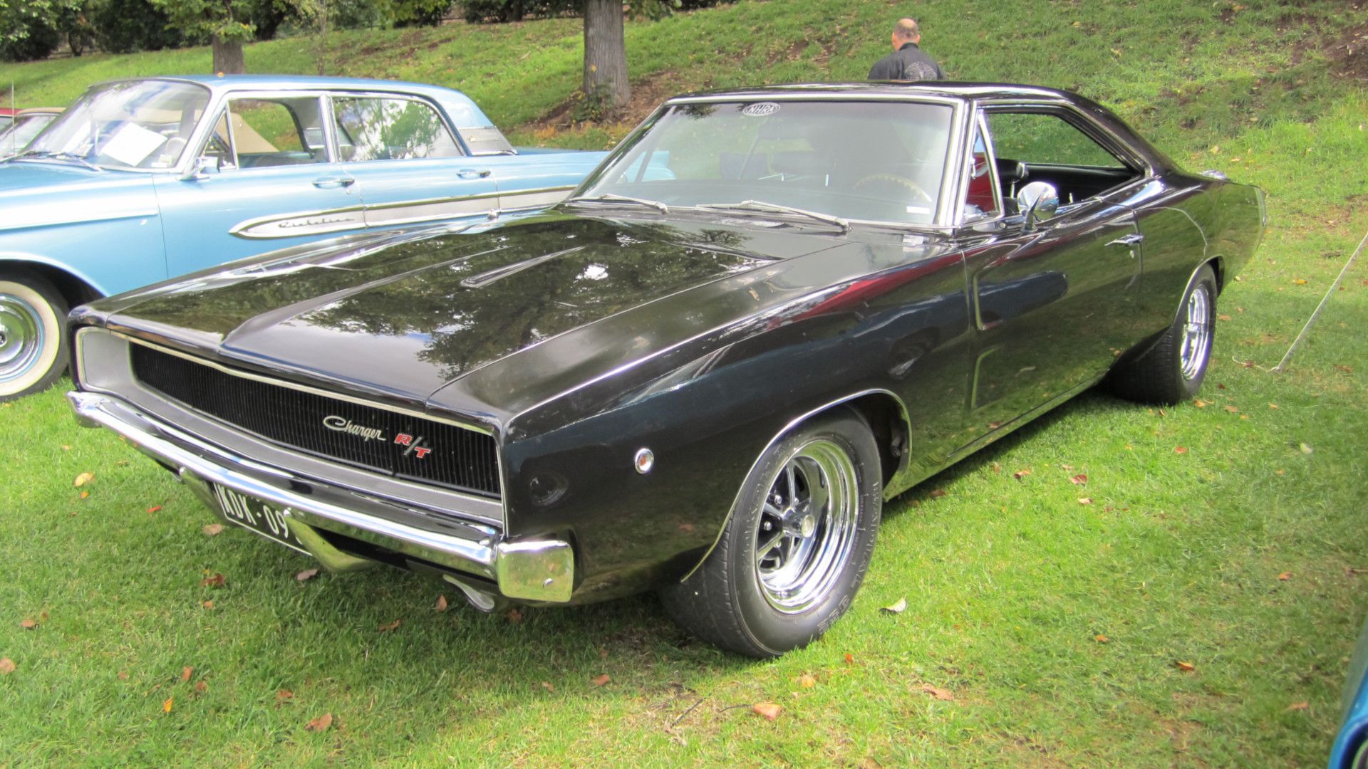 Dodge Charger R/T 1968 Hemi frente 3/4