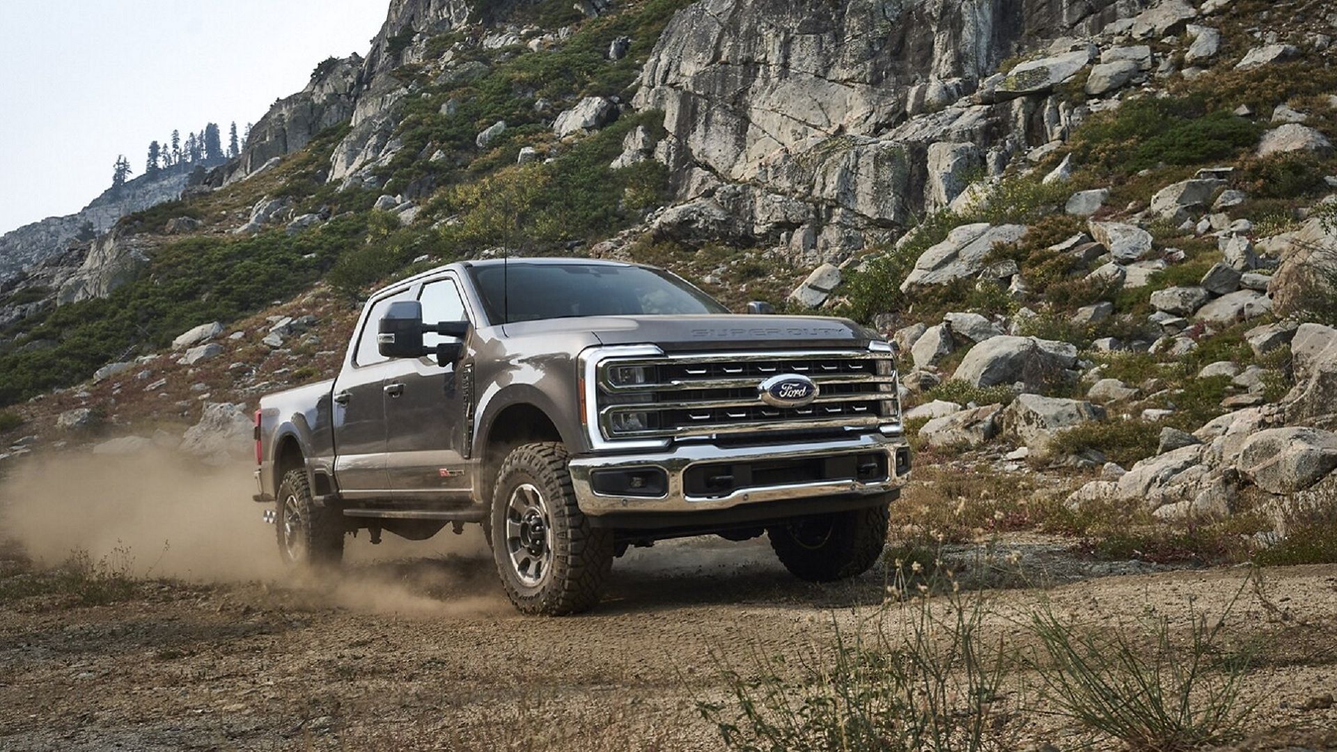 Frente preta Ford F-250 Super Duty