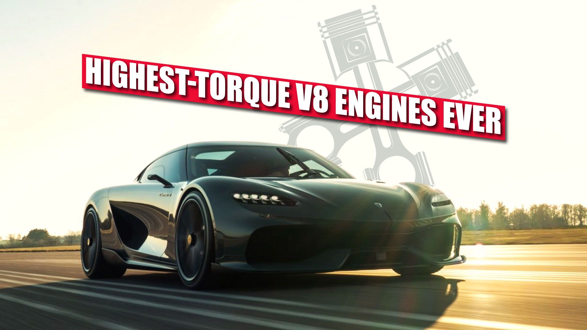 10 Highest-Torque V8 Engines Ever In A Production Car