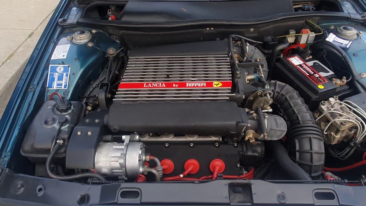 Lancia Thema Ferrari Engine