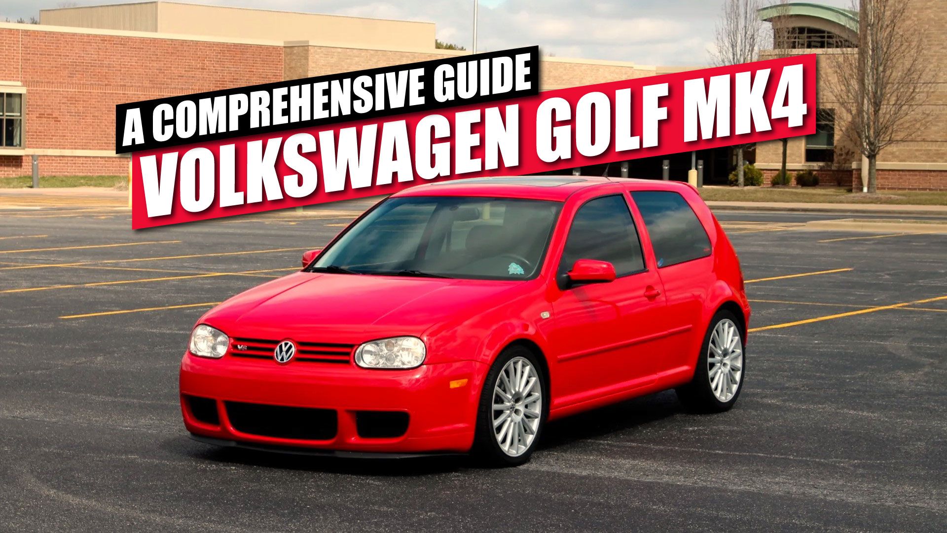 Volkswagen Golf 4 front angled static
