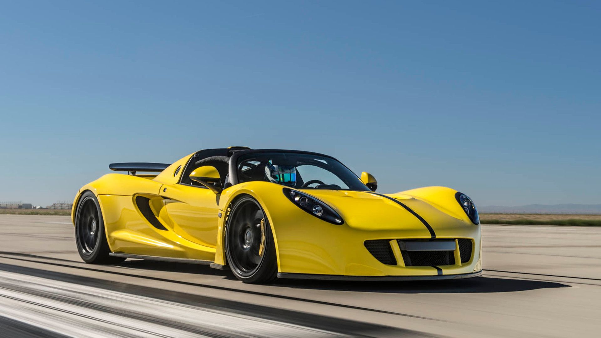 2016 Hennessey Venom GT Spyder frente 3/4