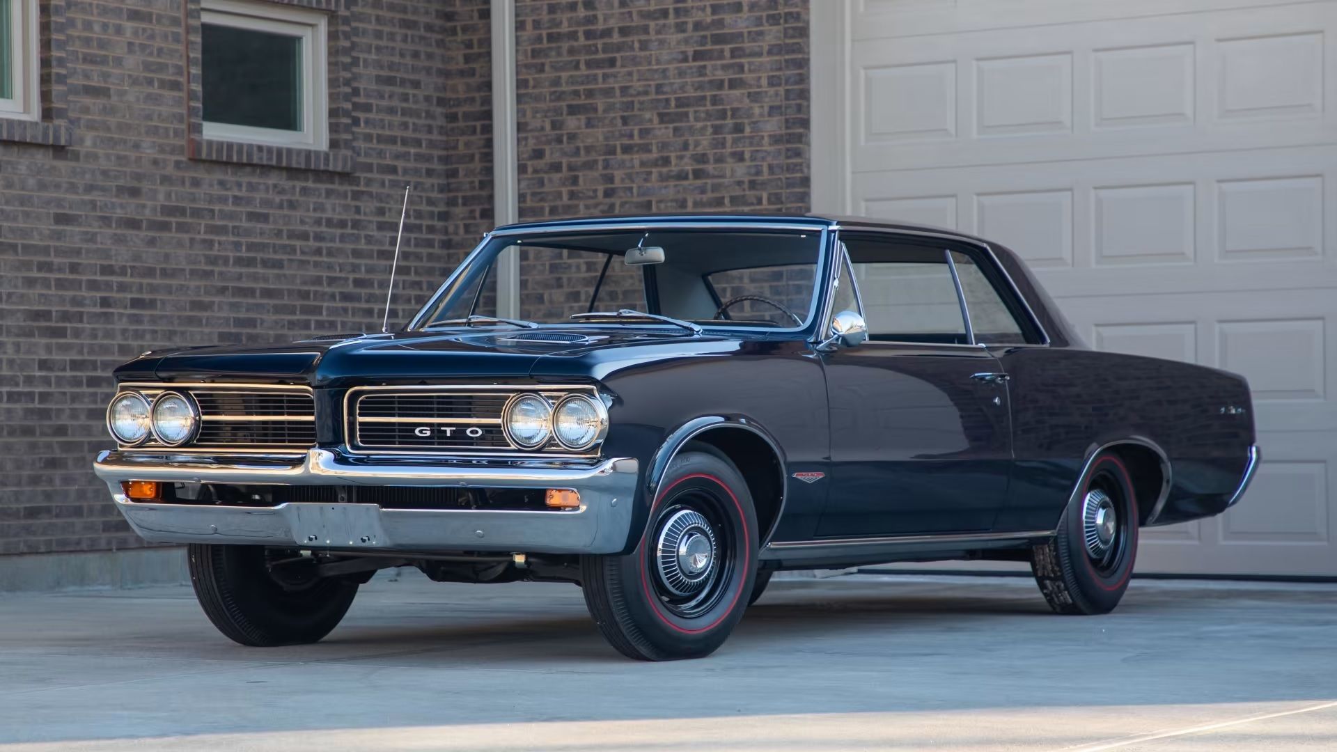 Black 1964 Pontiac GTO