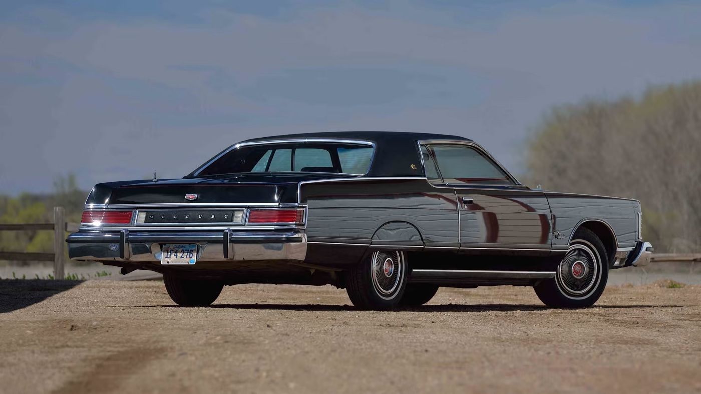 Black 1976 Mercury Grand Marquis