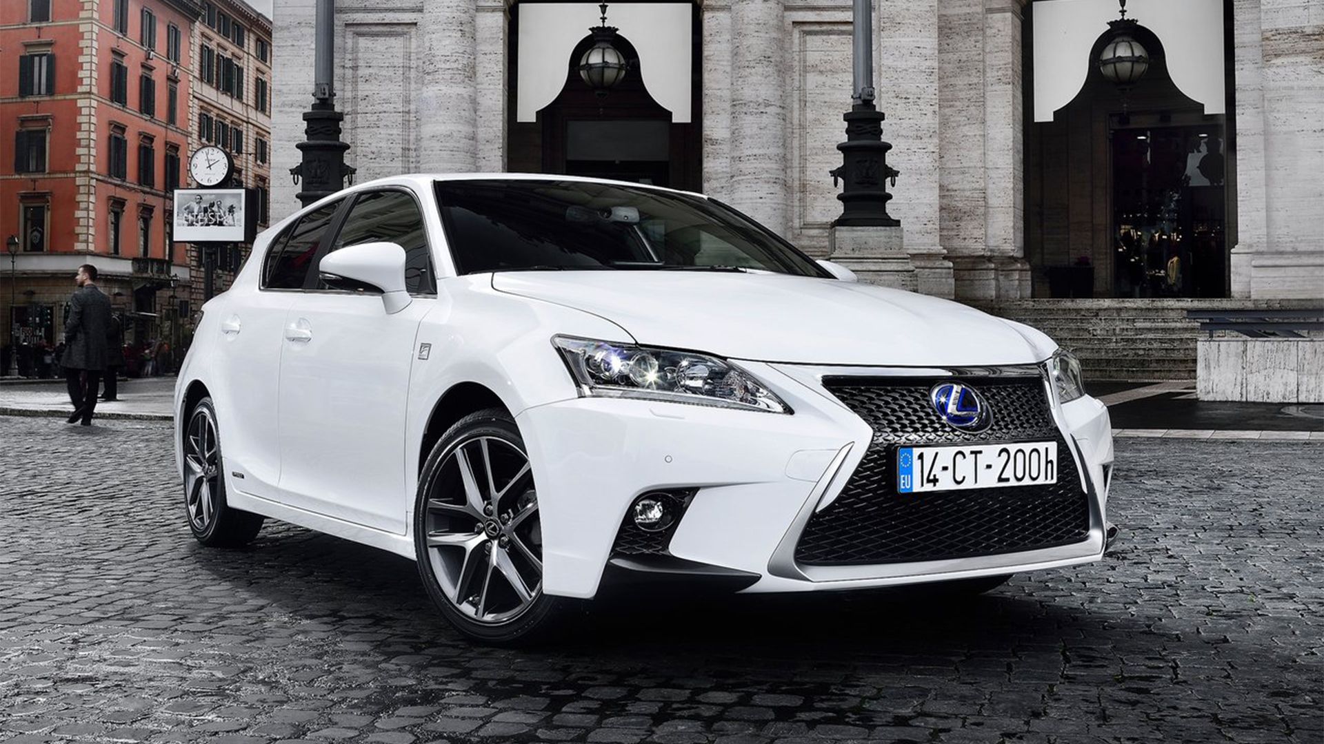 2017 Lexus CT 200h - Front 3_4 angle