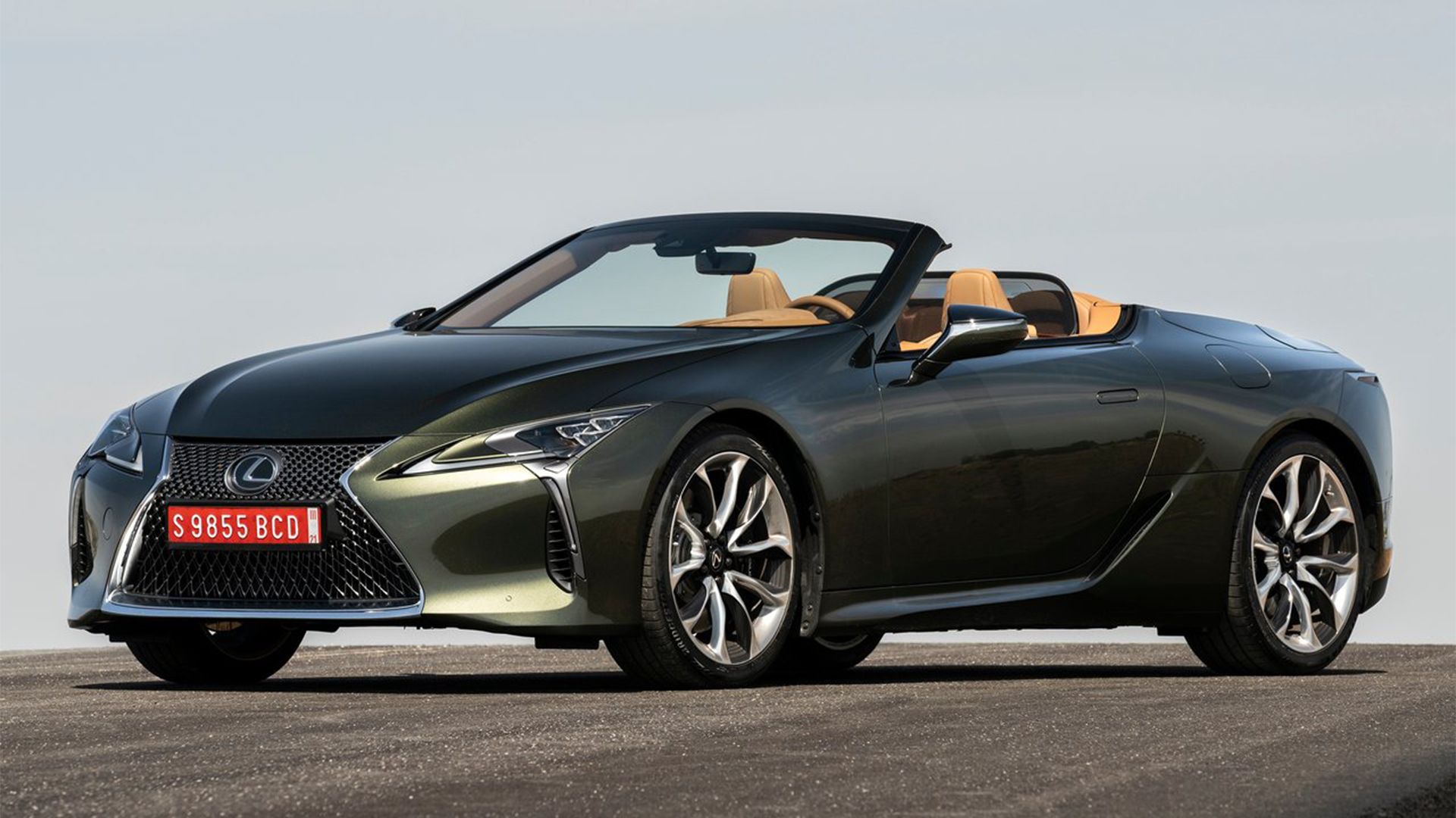 2021 Lexus LC - Front 3_4 angle