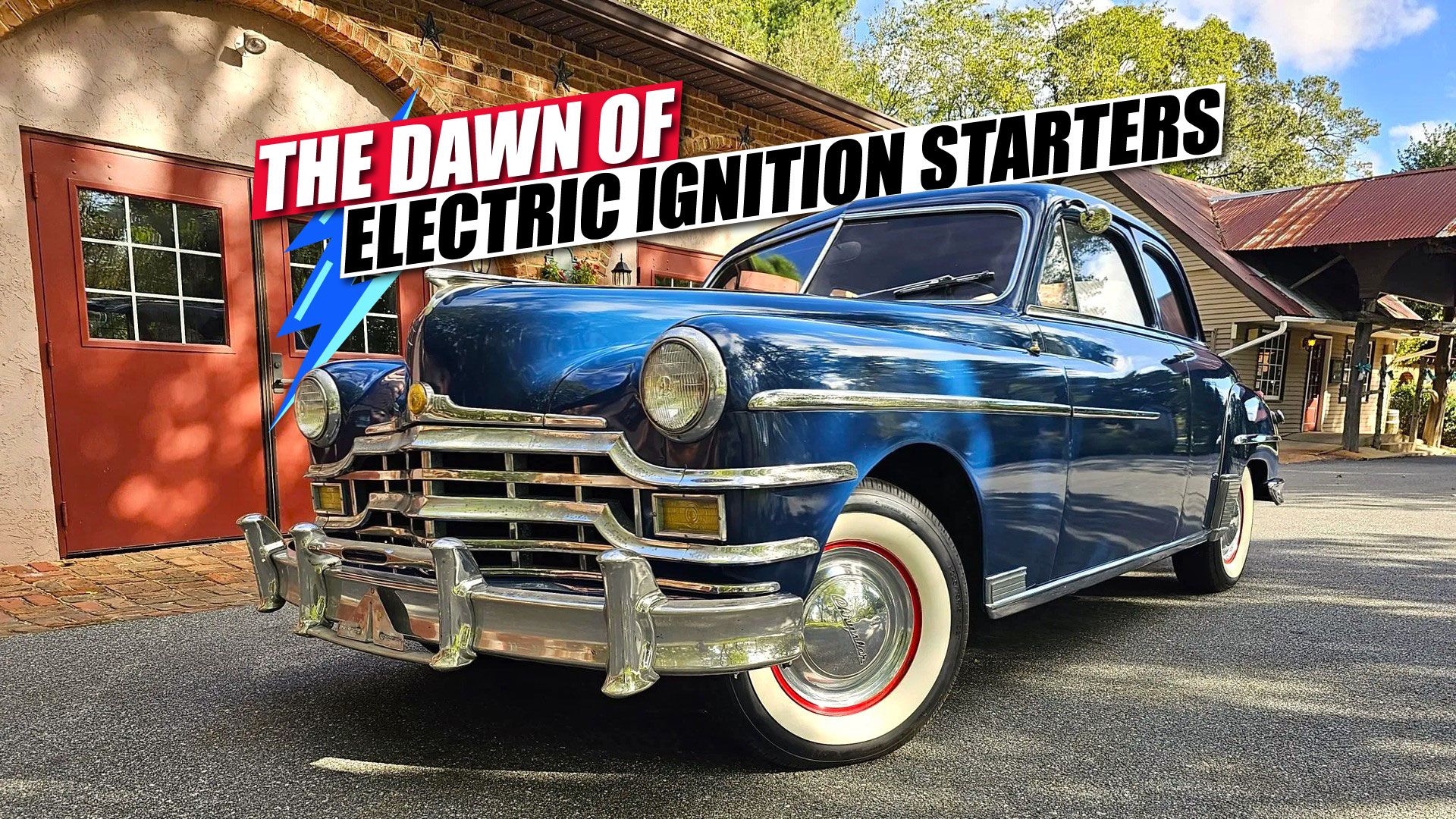 75 Years Ago The Dawn Of Electric Ignition Starters In Automobiles