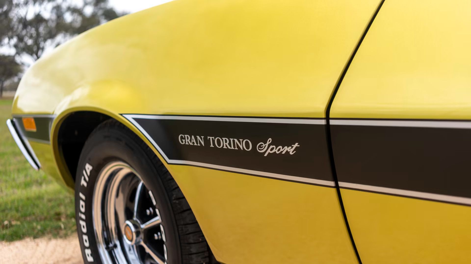 1972 Gran Torino Sport detail