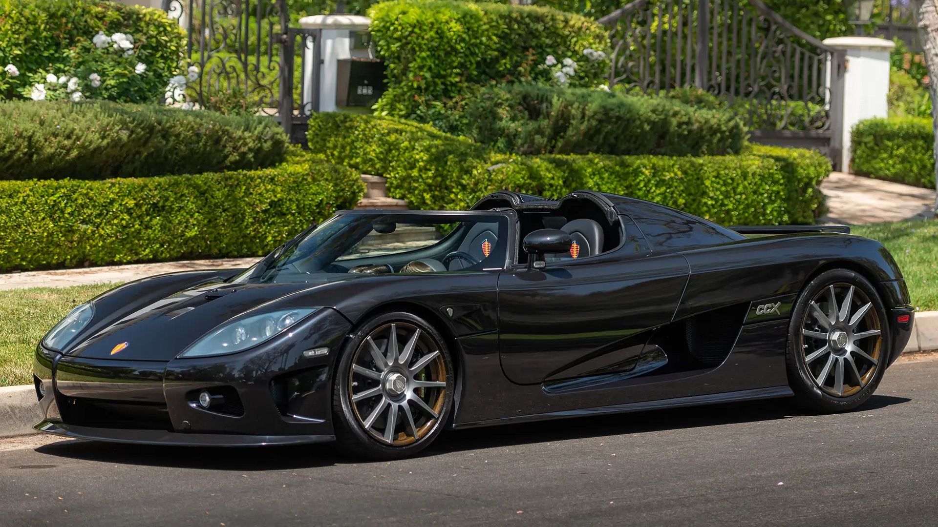 Koenigsegg CCX preto