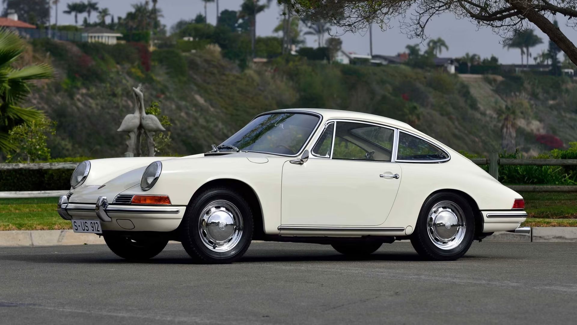 Porsche 911 branco 1964
