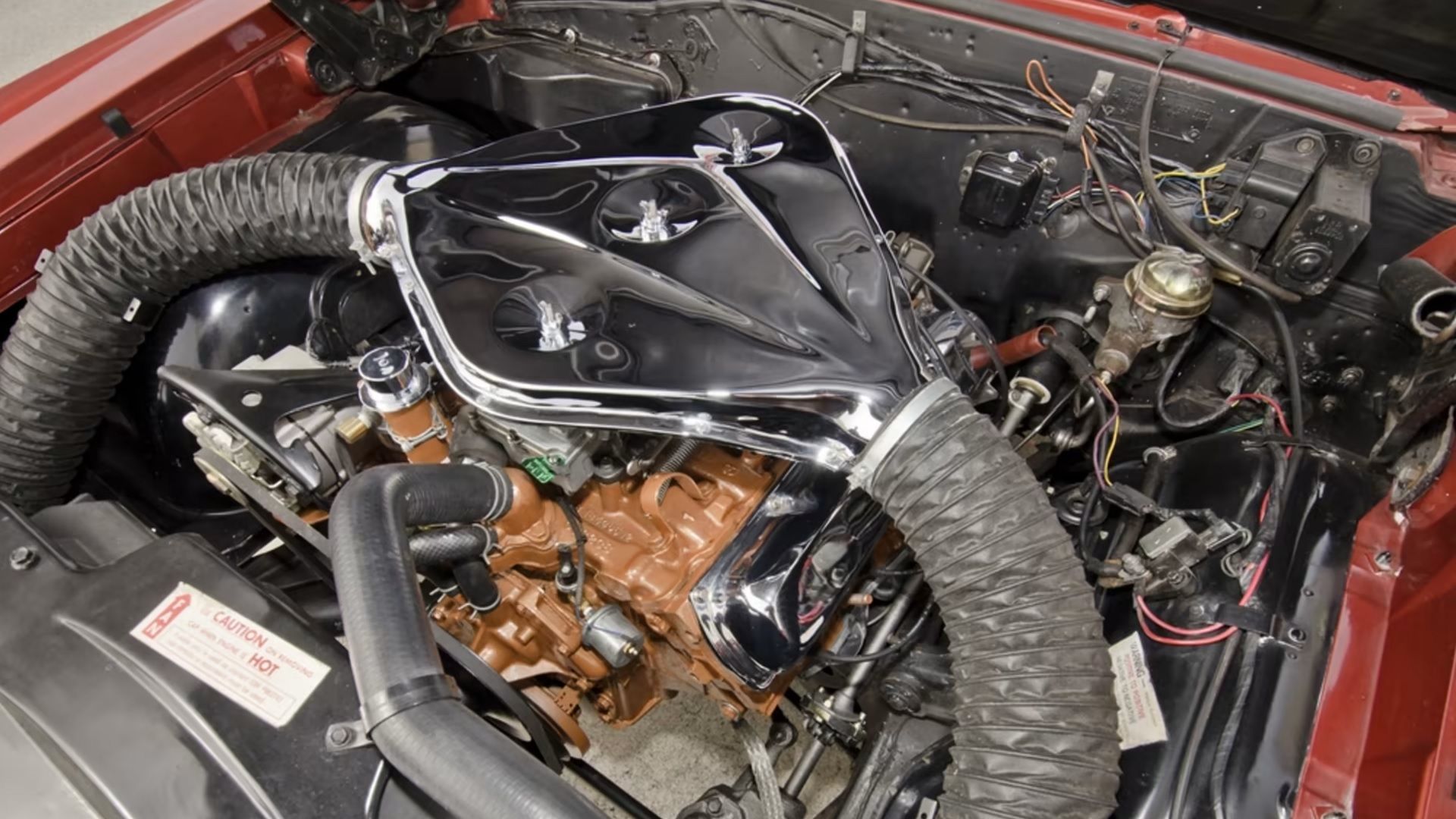 1966 Olds 442 W-30 V8 engine